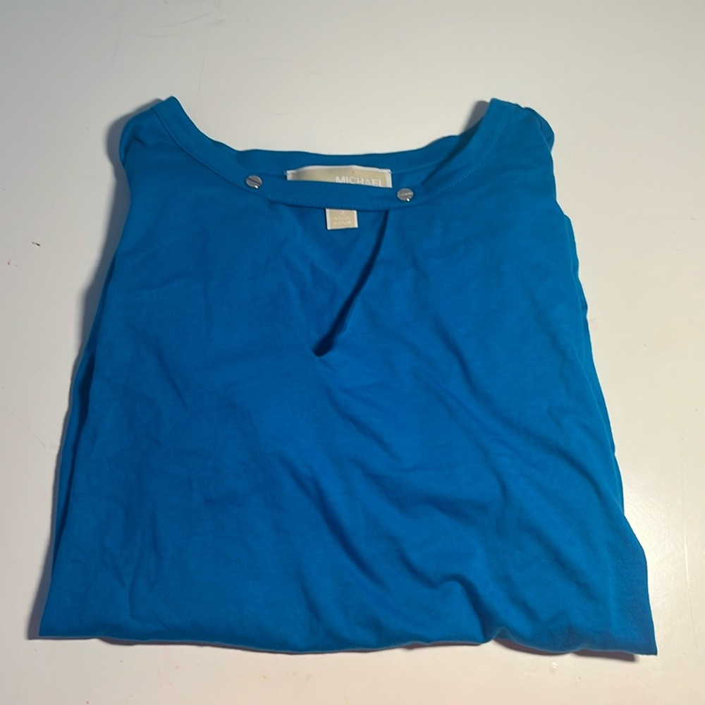 Blue Michael kors shirt